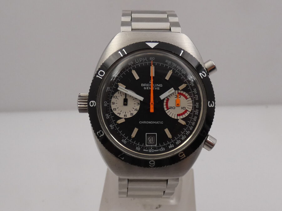 Cronografo Breitling Chrono-Matic Vintage 2112 Buren 11 Acciaio ANNI '70 Automatico - immagine 8