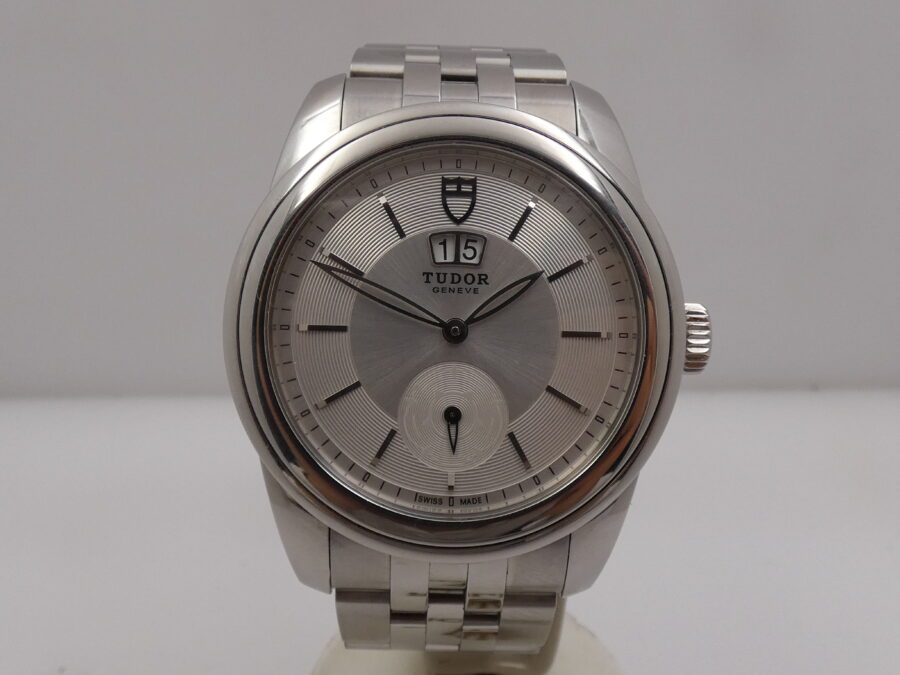 Tudor Glamour Double Date 57000 Automatico Acciaio Braccialato ANNI '2000s - immagine 8