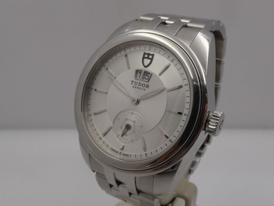 Tudor Glamour Double Date 57000 Automatico Acciaio Braccialato ANNI '2000s - immagine 9