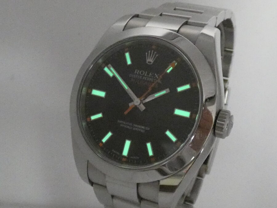 Rolex Milgauss 116400 RRR ANNO 2008 Automatico Acciaio Orologio - immagine 10