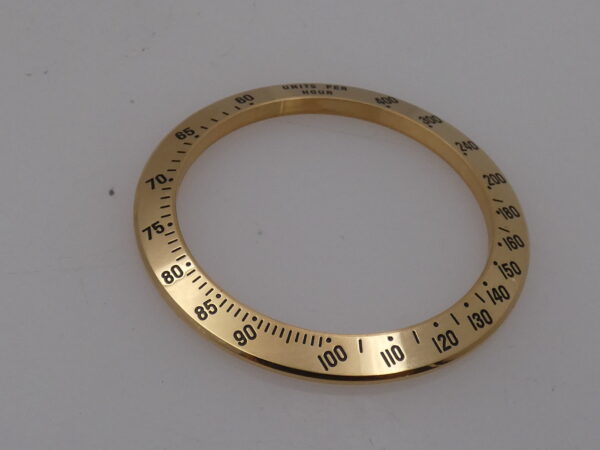 Ghiera Per Rolex Daytona 16528/16523 Scala 400 TOP CONDITION Oro 18 Kt