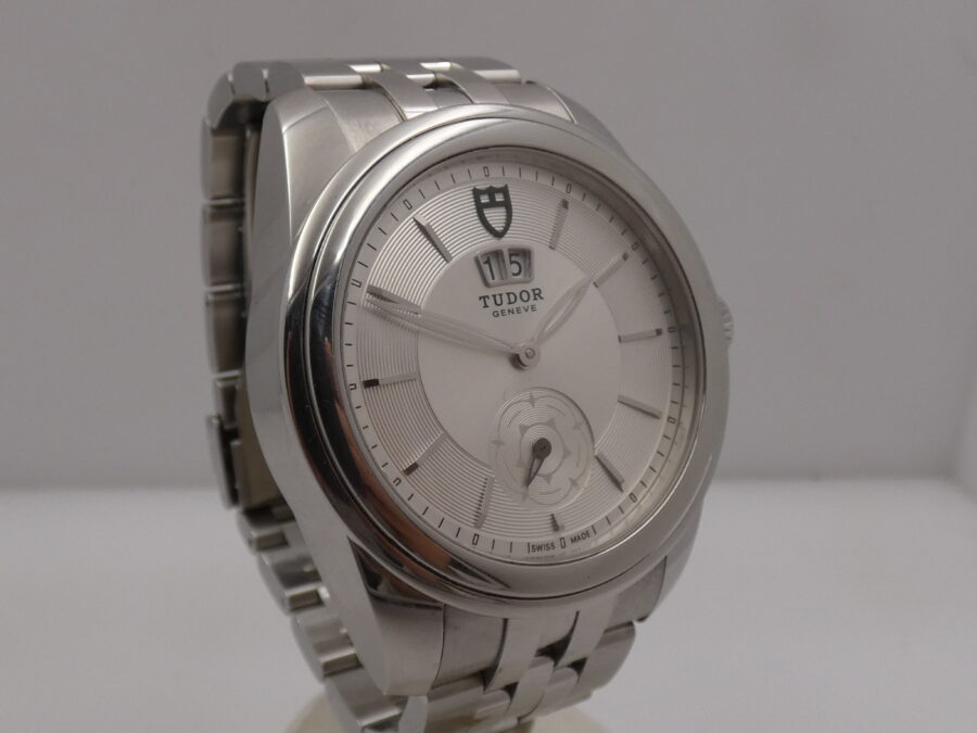 Tudor Glamour Double Date 57000 Automatico Acciaio Braccialato ANNI '2000s - immagine 10