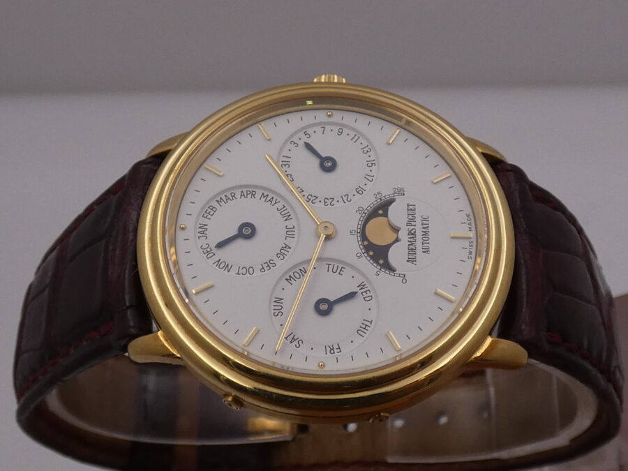 Audemars Piguet Quantieme Perpetual Calendar 36 mm BA5548 Oro Massiccio 18 Kt Automatico ANNO 1978