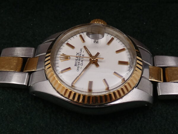 Rolex Oyster Perpetual Date Lady 6917 Acciaio & Oro 18 Kt ANNO 1974 Carica Automatica