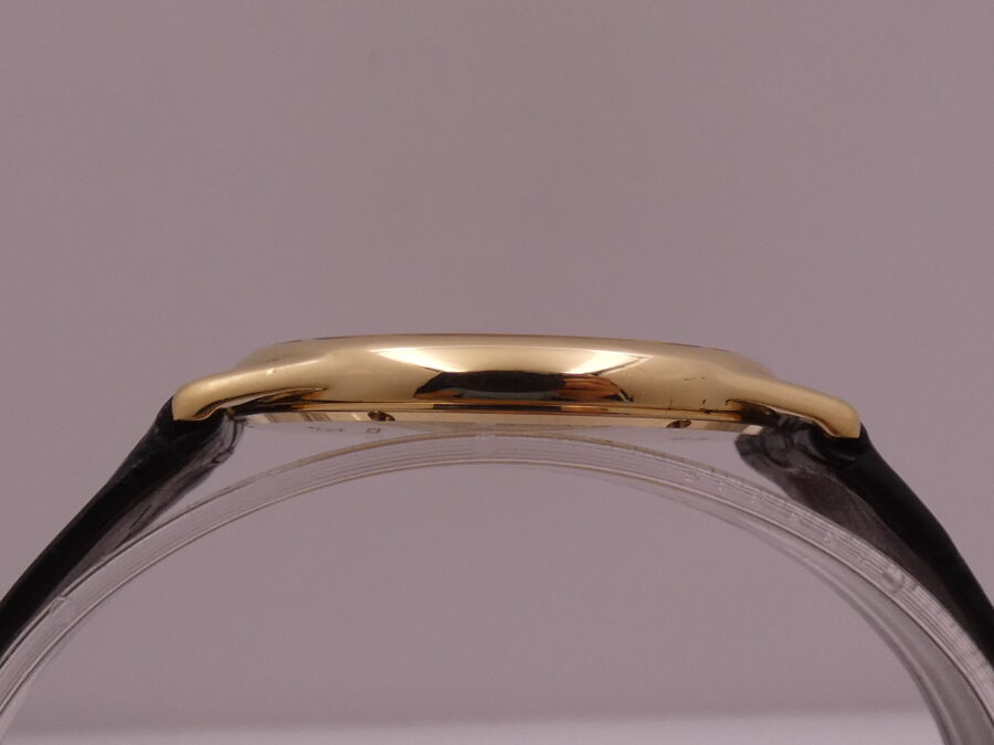 Piaget Mecanique Ultra Thin Oversize 9095N Oro Massiccio 18 Kt ANNI '90 Carica Manuale 9P2 - immagine 12