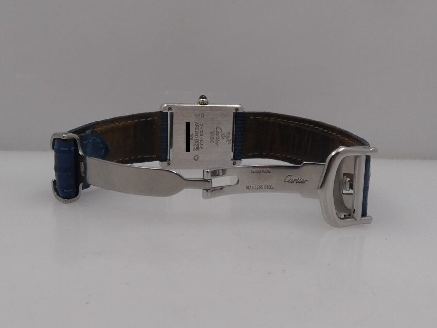 Cartier Tank Must De Cartier 1616 Silver 925 YEARS '90s Ladies Watch - immagine 12