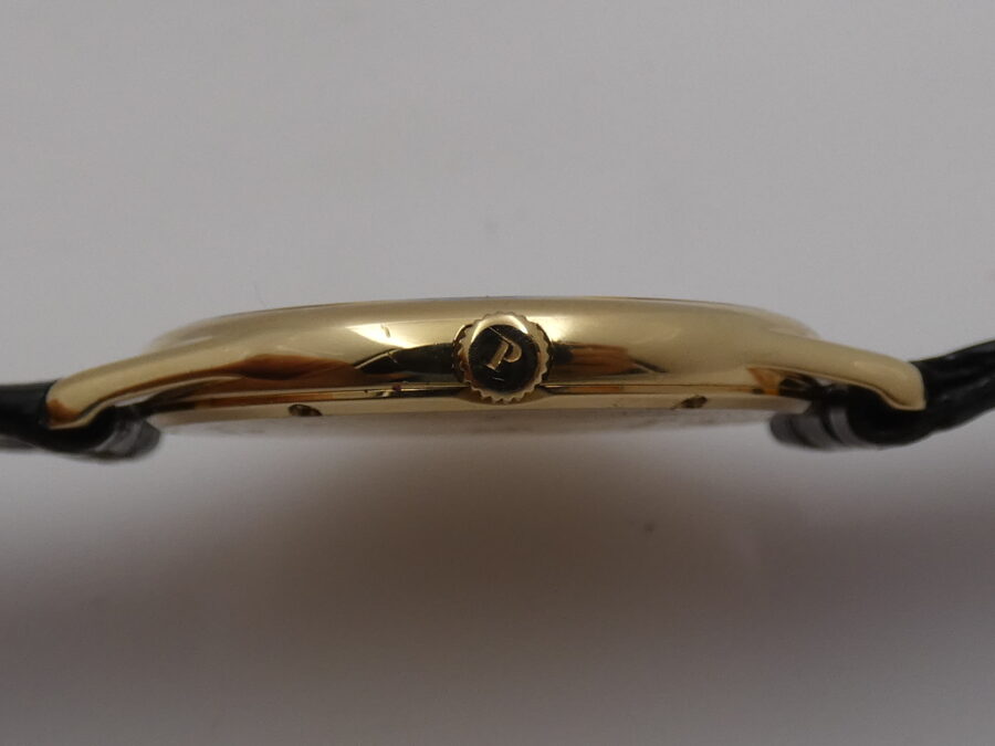 Piaget Mecanique Ultra Thin Oversize 9095N Oro Massiccio 18 Kt ANNI '90 Carica Manuale 9P2 - immagine 13