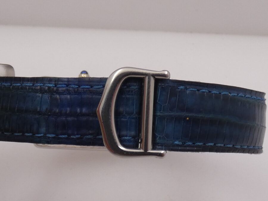 Cartier Tank Must De Cartier 1616 Silver 925 YEARS '90s Ladies Watch - immagine 13