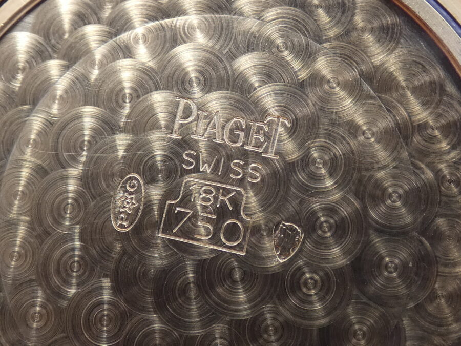 Piaget Mecanique Ultra Thin Oversize 9095N Oro Massiccio 18 Kt ANNI '90 Carica Manuale 9P2 - immagine 15