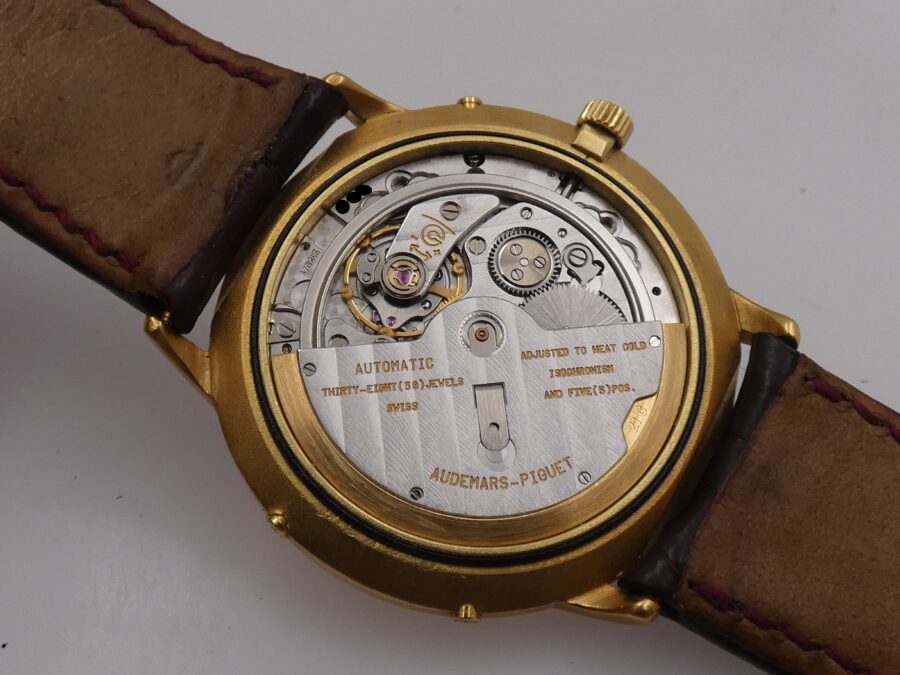 Audemars Piguet Quantieme Perpetual Calendar 36 mm BA5548 Oro Massiccio 18 Kt Automatico ANNO 1978 - immagine 16