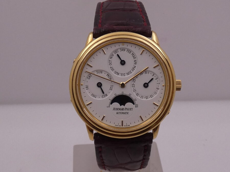 Audemars Piguet Quantieme Perpetual Calendar 36 mm BA5548 Oro Massiccio 18 Kt Automatico ANNO 1978 - immagine 7
