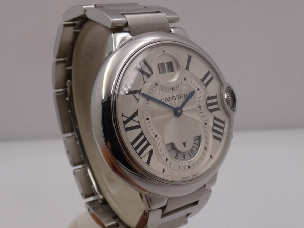 Cartier Ballon Bleu GMT Big Date 3194 Acciaio Braccialato ANNI '2000s