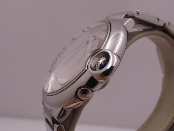 Cartier Ballon Bleu GMT Big Date 3194 Acciaio Braccialato ANNI '2000s