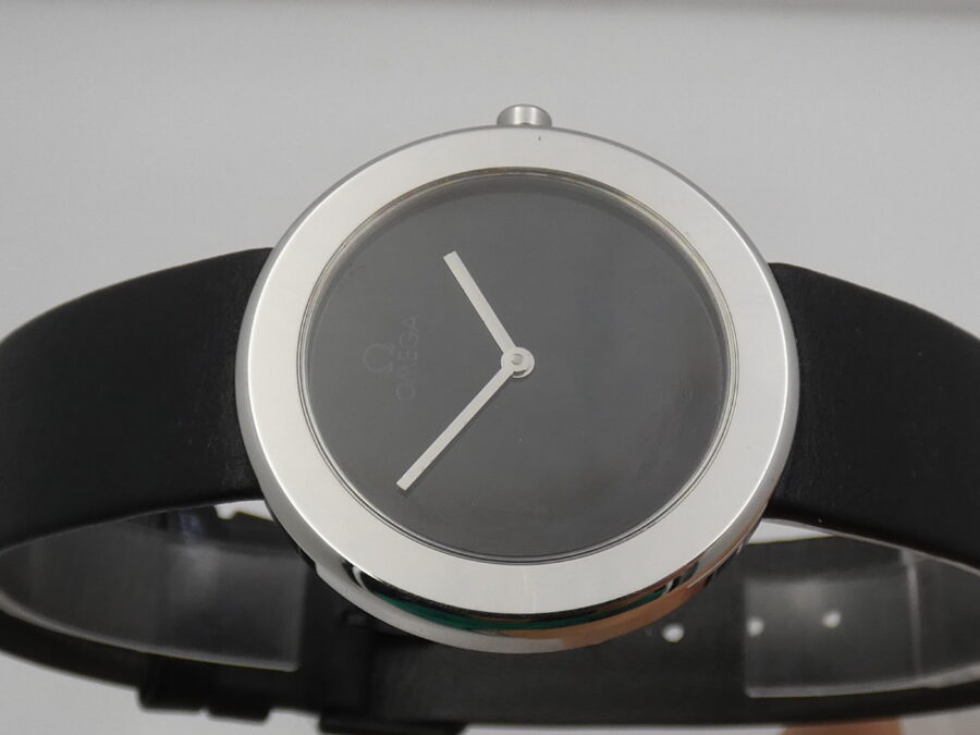 Omega Art Collection Max Bill Mid-Size NEW OLD STOCK Oro Bianco 18 Kt ANNO 1985 Limited Edition