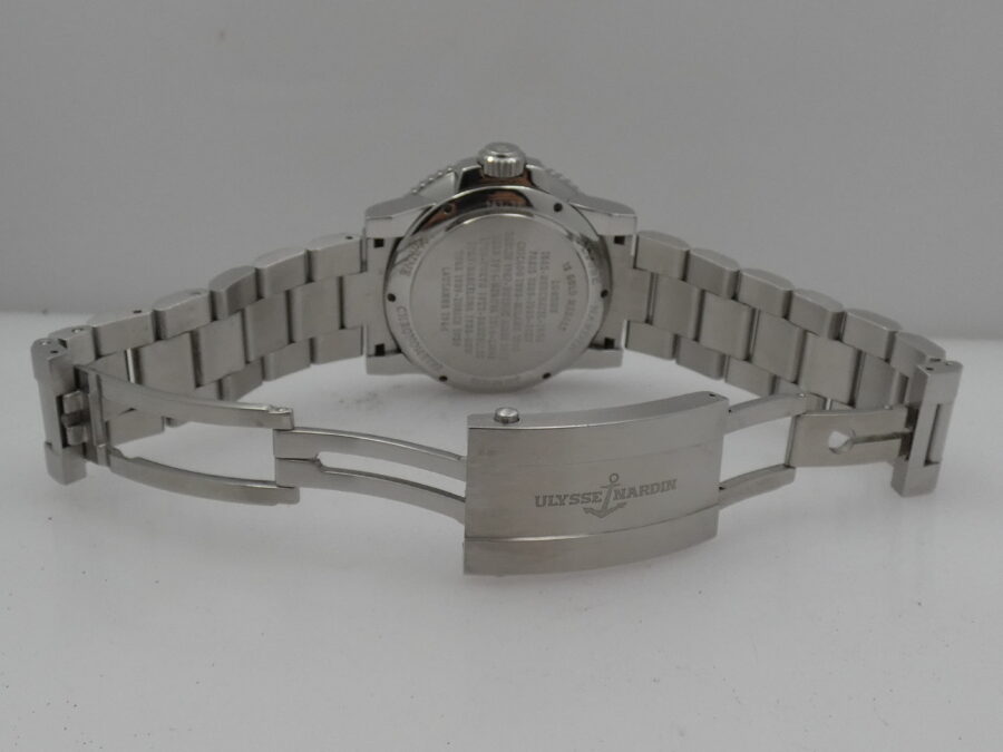 Ulysse Nardin Maxi Marine Diver 263-33 Automatic Chronometer Power Reserve TOP CONDITION Acciaio - immagine 12
