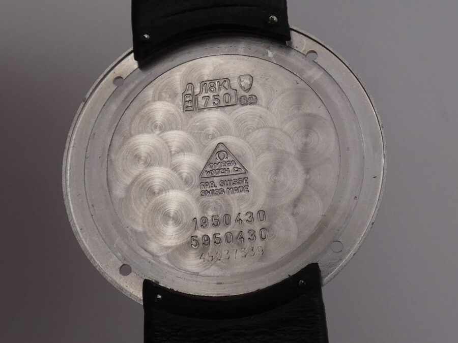 Omega Art Collection Max Bill Mid-Size NEW OLD STOCK Oro Bianco 18 Kt ANNO 1985 Limited Edition - immagine 15