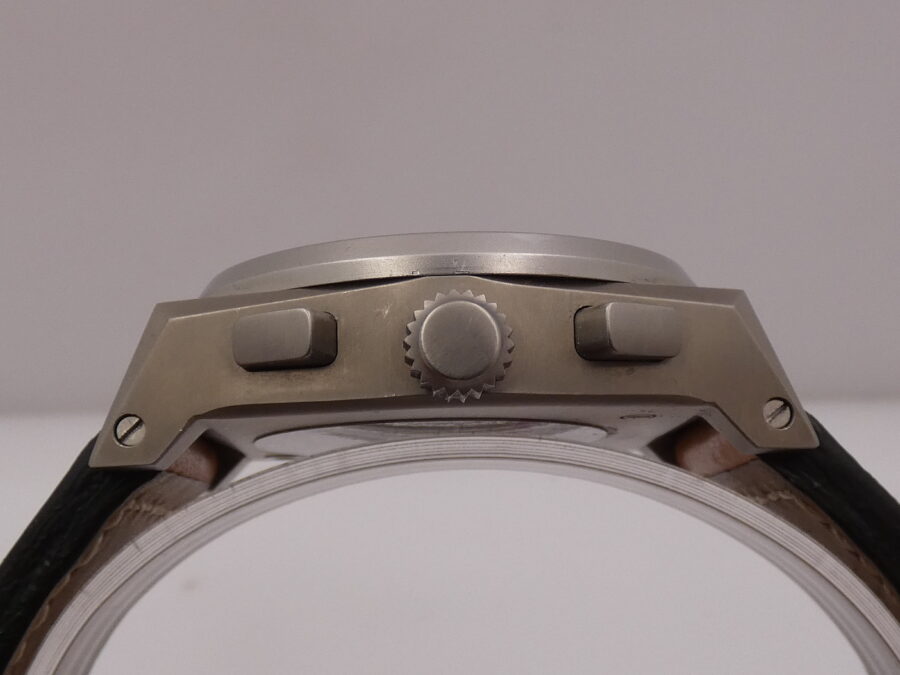 Cronografo European Panhard F11 Titanium BOX&PAPERS Automatico Limited Edition TOP CONDITION Anno 2022 - immagine 15