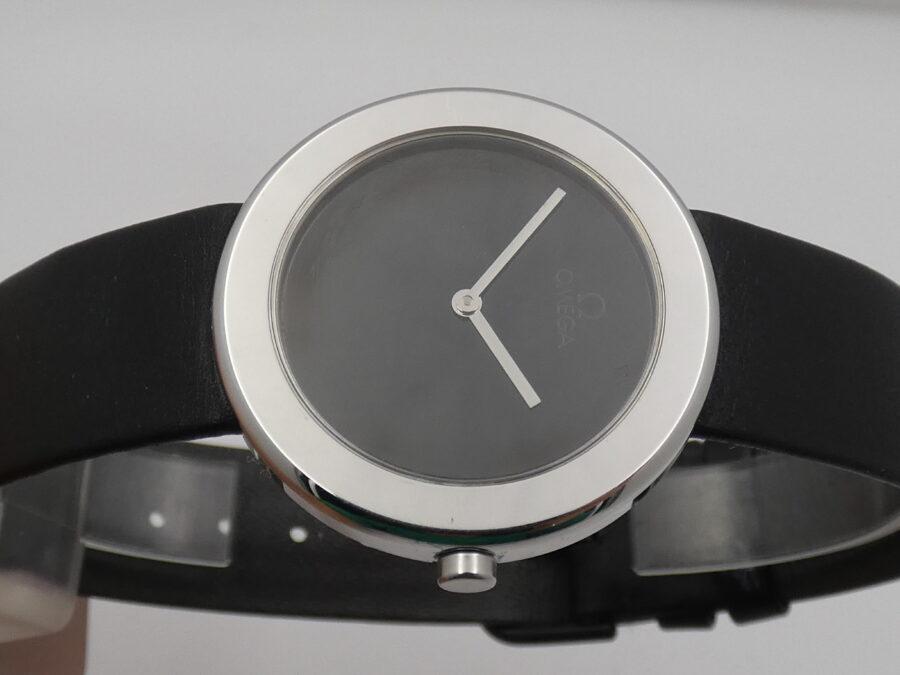 Omega Art Collection Max Bill Mid-Size NEW OLD STOCK Oro Bianco 18 Kt ANNO 1985 Limited Edition - immagine 3