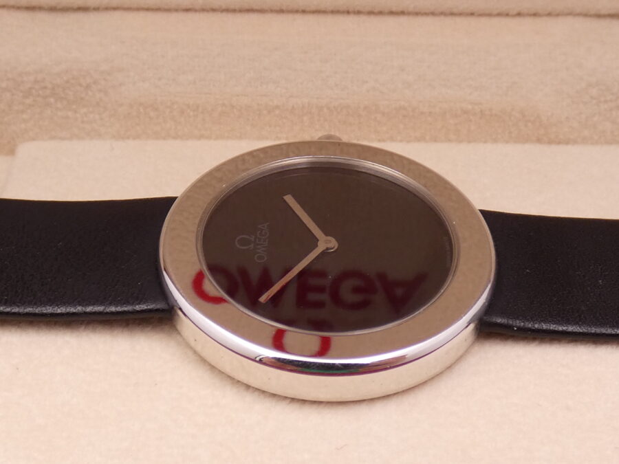 Omega Art Collection Max Bill Mid-Size NEW OLD STOCK Oro Bianco 18 Kt ANNO 1985 Limited Edition - immagine 8