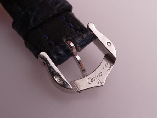 Cartier Tank Americaine Lady 2489 Oro Bianco 18 Kt Anni '2000s