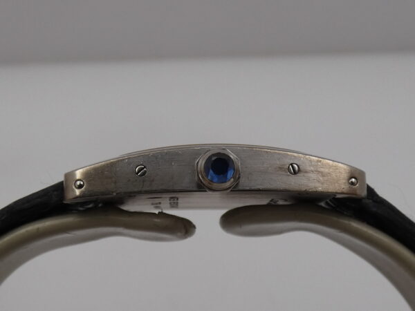 Cartier Tank Americaine Lady 2489 Oro Bianco 18 Kt Anni '2000s