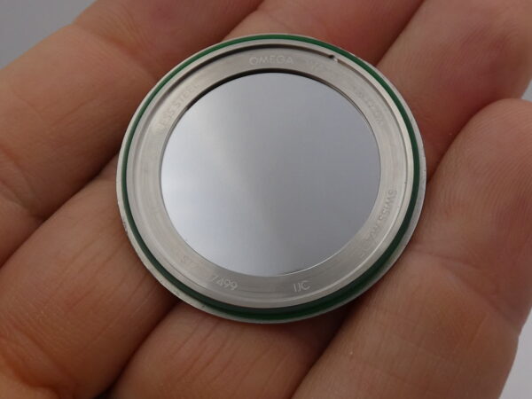 Omega De Ville Trésor 36 mm Diamonds Bezel Red Indexes Anno 2011 Ladies Watch