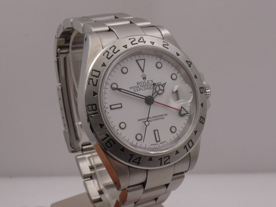 Rolex Explorer II  16570 SEL JUST POLISHED & SERVICED Anno 2003 With BOX Automatico Acciaio - immagine 3