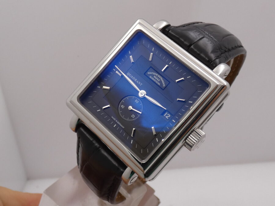 Mühle Glashütte Teutonia II  Quadrant M1-30-30-LB BOX & PAPERS Automatico Acciaio ANNO 2008 - immagine 10