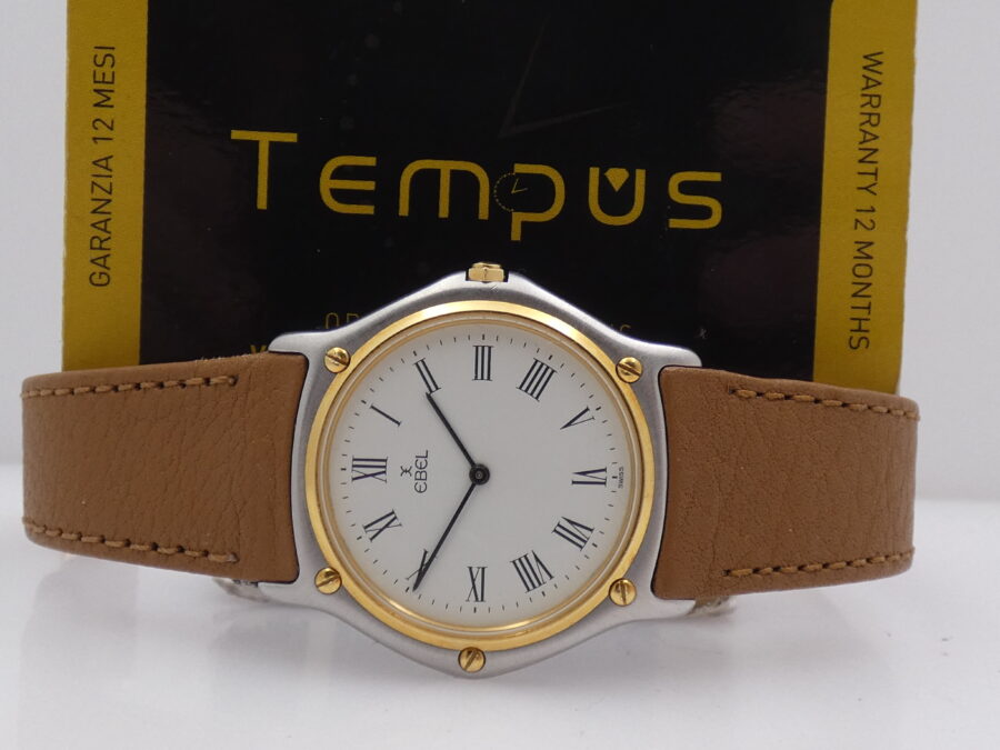 Ebel Sportwave Classic Wave Sport Ultra Thin 181903 Steel & 18 Kt Gold TOP CONDITION YEARS '2000s - immagine 2