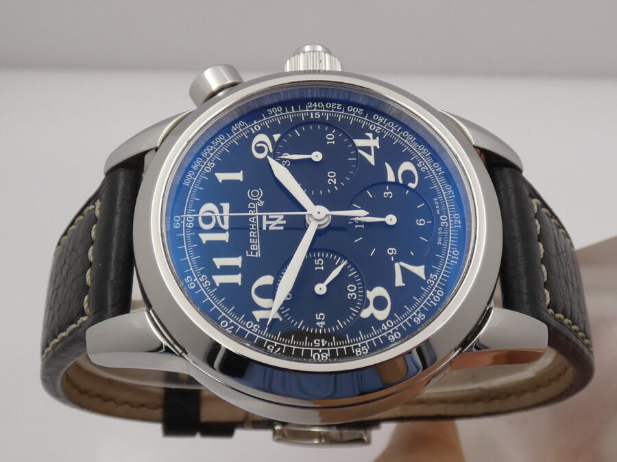 Eberhard & Co. Tazio Nuvolari Vanderbilt Cup Naked Monopulsante 31068 With BOX Automatico Acciaio