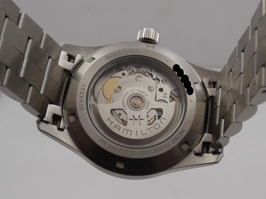 Hamilton Khaki Field Automatico 38mm H704551 BOX & PAPERS Like New ANNO 2023 ACCIAIO - immagine 12