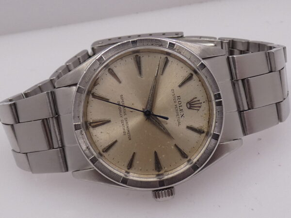 Rolex  Oyster Perpetual 1007 Thunderbird Bezel ANNO 1961 Automatico Acciaio With Bracelet