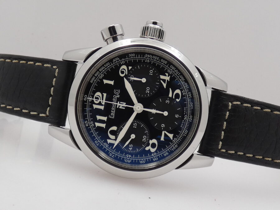 Eberhard & Co. Tazio Nuvolari Vanderbilt Cup Naked Monopulsante 31068 With BOX Automatico Acciaio - immagine 5