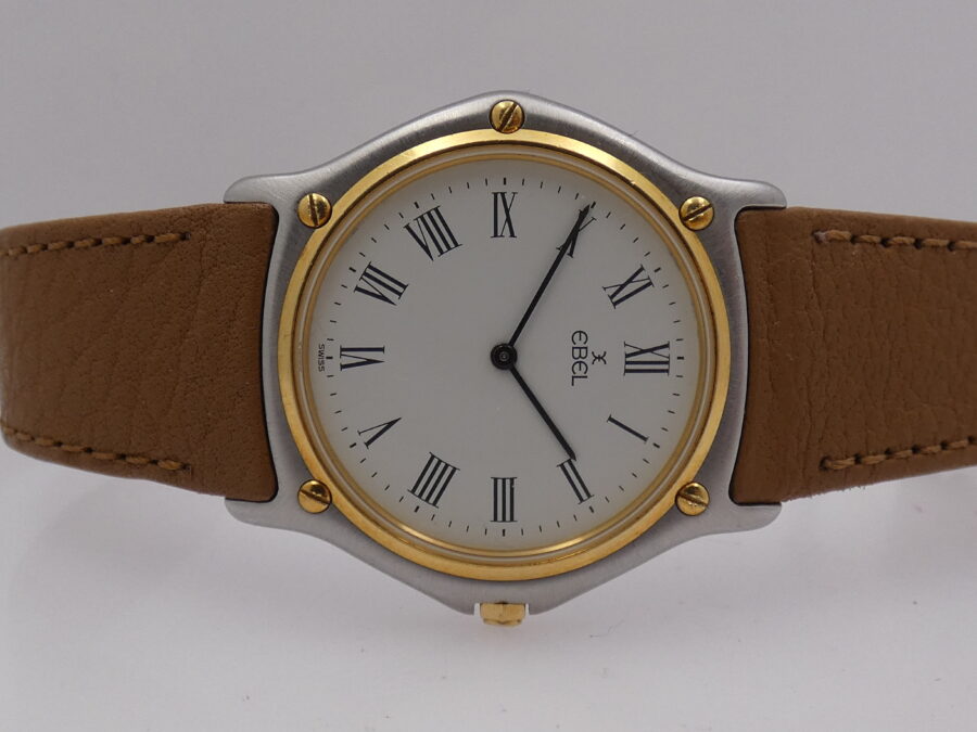 Ebel Sportwave Classic Wave Sport Ultra Thin 181903 Steel & 18 Kt Gold TOP CONDITION YEARS '2000s - immagine 5
