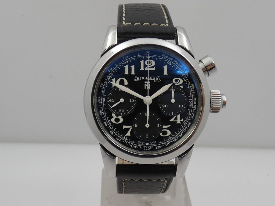 Eberhard & Co. Tazio Nuvolari Vanderbilt Cup Naked Monopulsante 31068 With BOX Automatico Acciaio - immagine 8