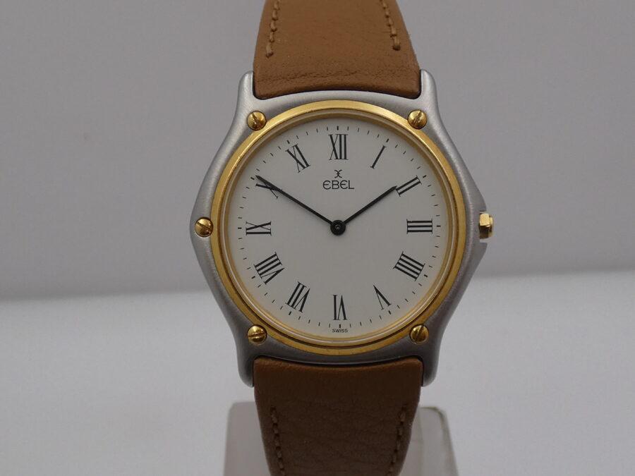 Ebel Sportwave Classic Wave Sport Ultra Thin 181903 Steel & 18 Kt Gold TOP CONDITION YEARS '2000s - immagine 7