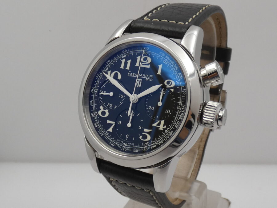 Eberhard & Co. Tazio Nuvolari Vanderbilt Cup Naked Monopulsante 31068 With BOX Automatico Acciaio - immagine 9