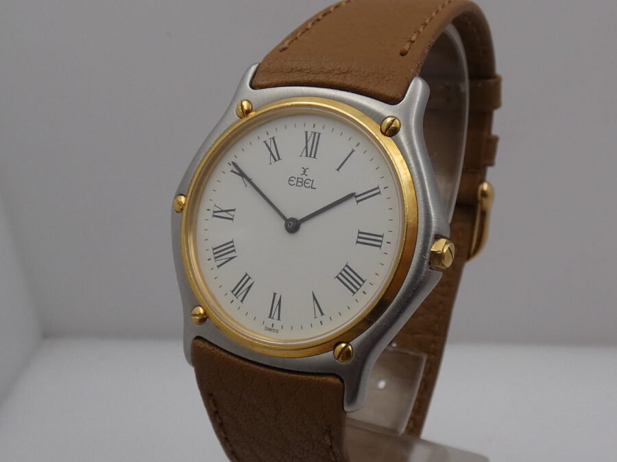 Ebel Sportwave Classic Wave Sport Ultra Thin 181903 Steel & 18 Kt Gold TOP CONDITION YEARS '2000s - immagine 8