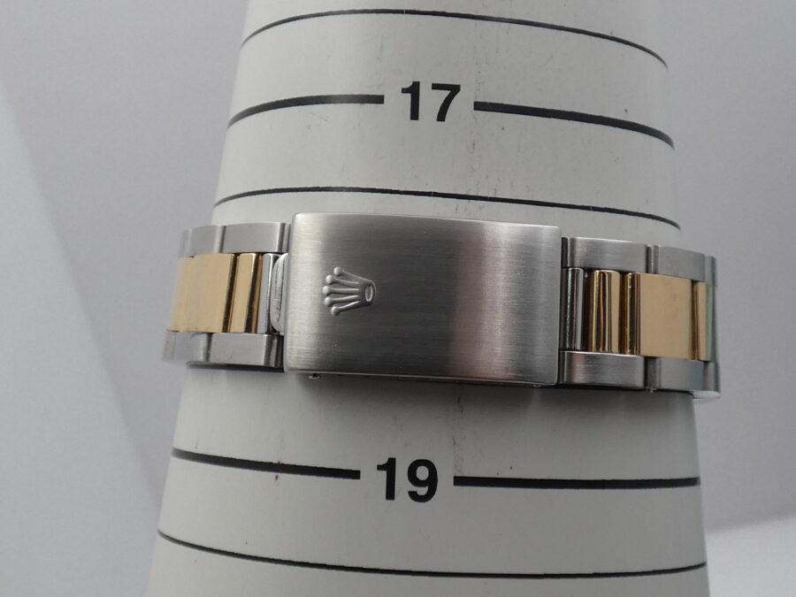 Rolex Datejust 36 16233 Blue Jubilee Dial Acciaio & Oro 18Kt ANNO 1991 Automatico With BOX - immagine 11
