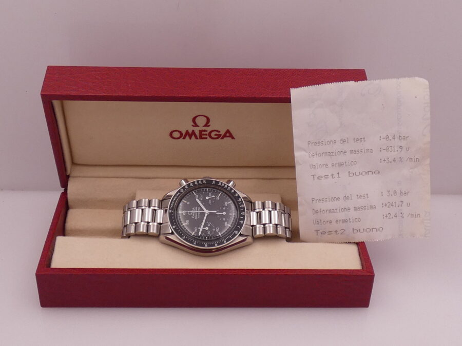 Cronografo Omega Speedmaster Reduced 3510.50.00 Automatico Acciaio ANNO 1993 With BOX - immagine 12