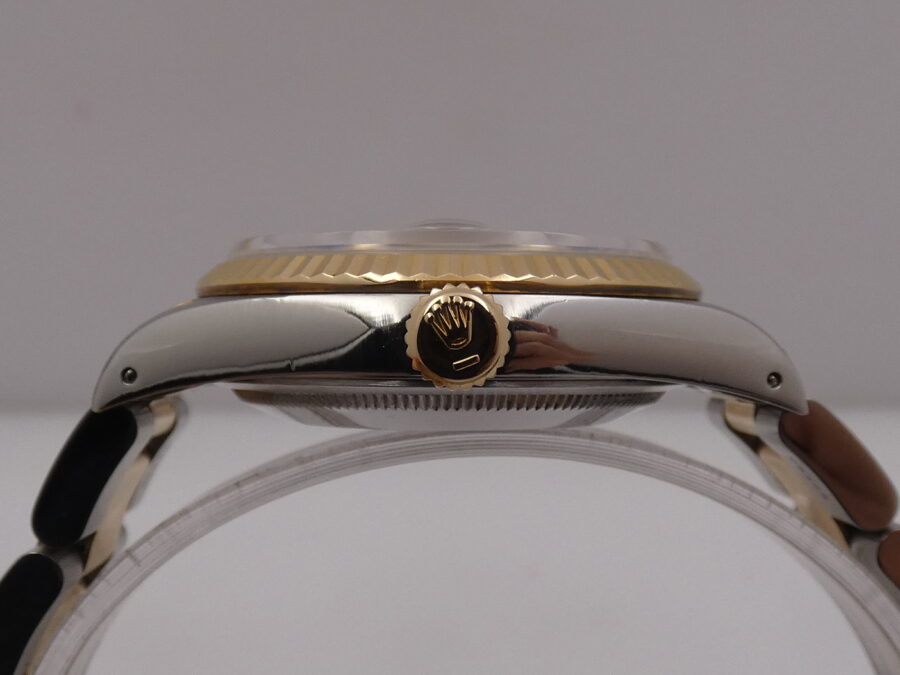 Rolex Datejust 36 16233 Blue Jubilee Dial Acciaio & Oro 18Kt ANNO 1991 Automatico With BOX - immagine 13