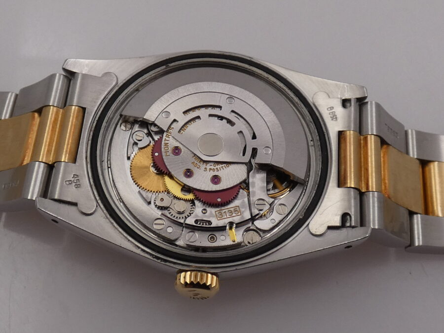 Rolex Datejust 36 16233 Blue Jubilee Dial Acciaio & Oro 18Kt ANNO 1991 Automatico With BOX - immagine 16