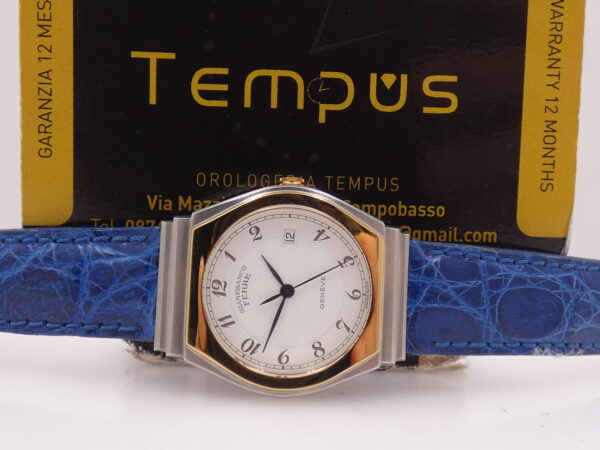 Gianfranco Ferrè Dual Tone Steel & 18Kt G.F. SWISS MADE Anni '90s