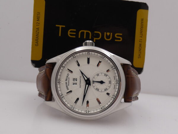 Armand Nicolet M02 Tramelan Big Date AN9146 NEW OLD STOCK With Box Automatico Oversize