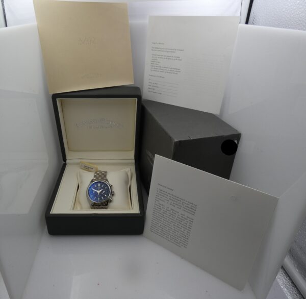 Armand Nicolet M02 Tramelan Chronograph AN9144 NEW OLD STOCK Box&Papers Bracelet