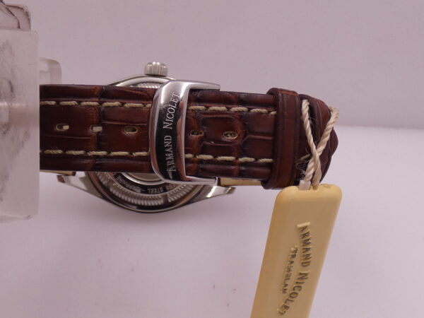 Armand Nicolet M02 Tramelan Big Date AN9146 NEW OLD STOCK With Box Automatico Oversize