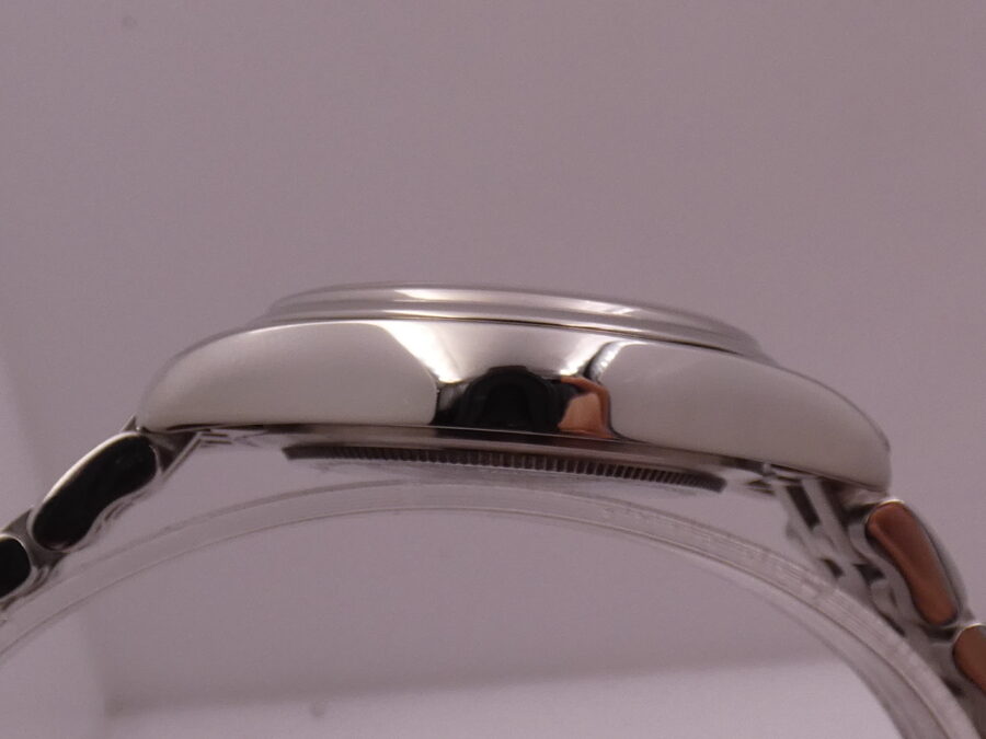 Armand Nicolet Tramelan Hunter Date 9040A NEW OLD STOCK BOX & PAPERS Automatico Bracelet - immagine 12