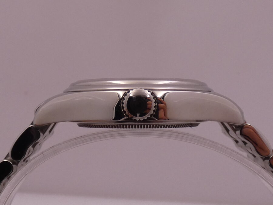 Armand Nicolet Tramelan Hunter Date 9040A NEW OLD STOCK BOX & PAPERS Automatico Bracelet - immagine 13