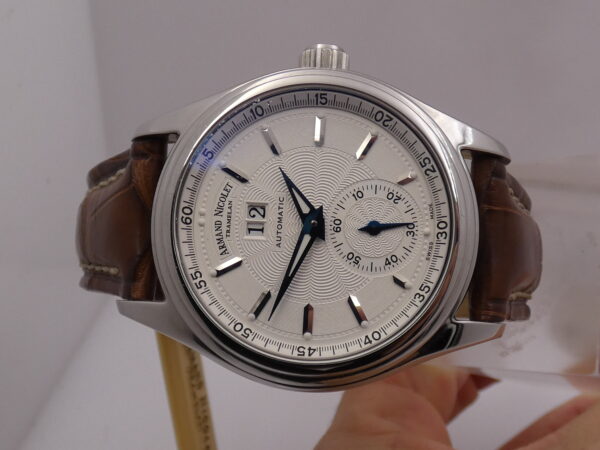 Armand Nicolet M02 Tramelan Big Date AN9146 NEW OLD STOCK With Box Automatico Oversize