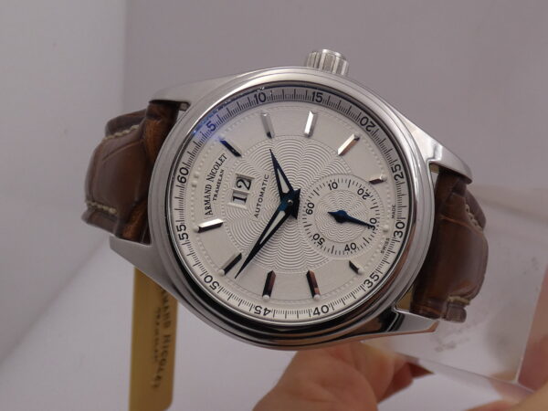 Armand Nicolet M02 Tramelan Big Date AN9146 NEW OLD STOCK With Box Automatico Oversize